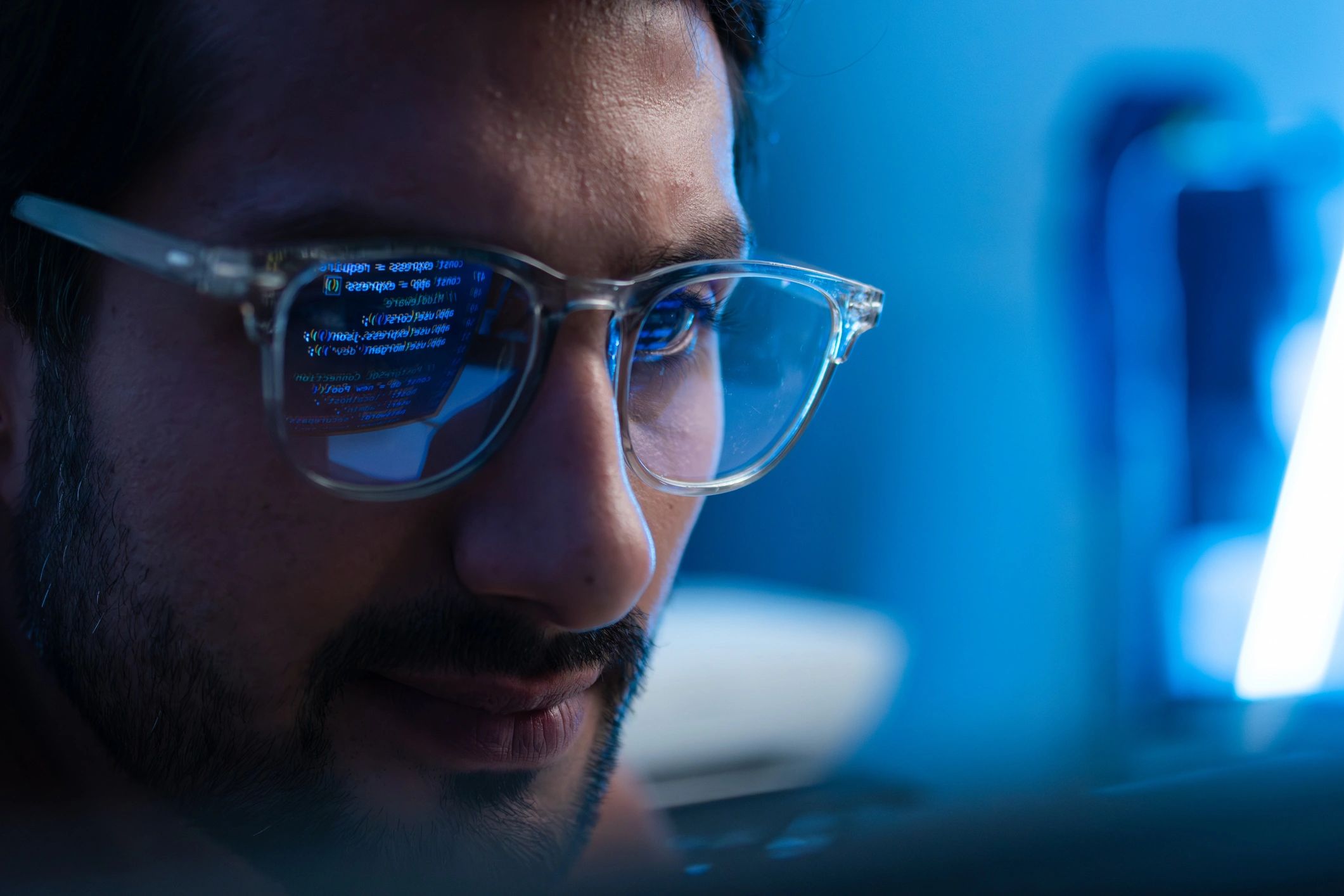 Designer working on a website interface