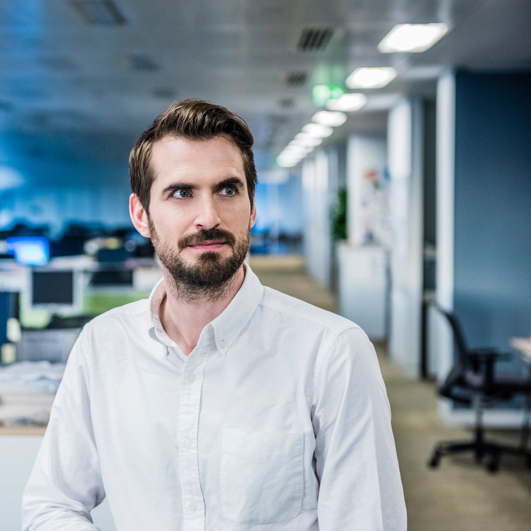 Creative agency team member portrait
